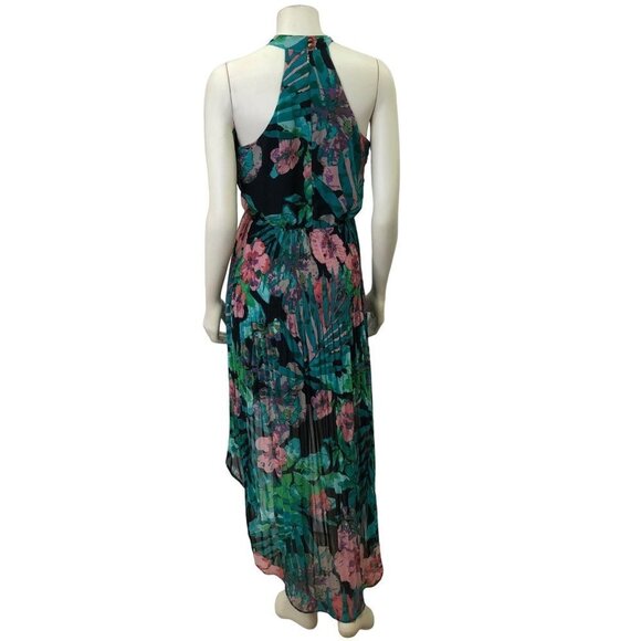 Thalia & Sodi high and low tropical‎ print dress size xsm - Picture 7 of 10
